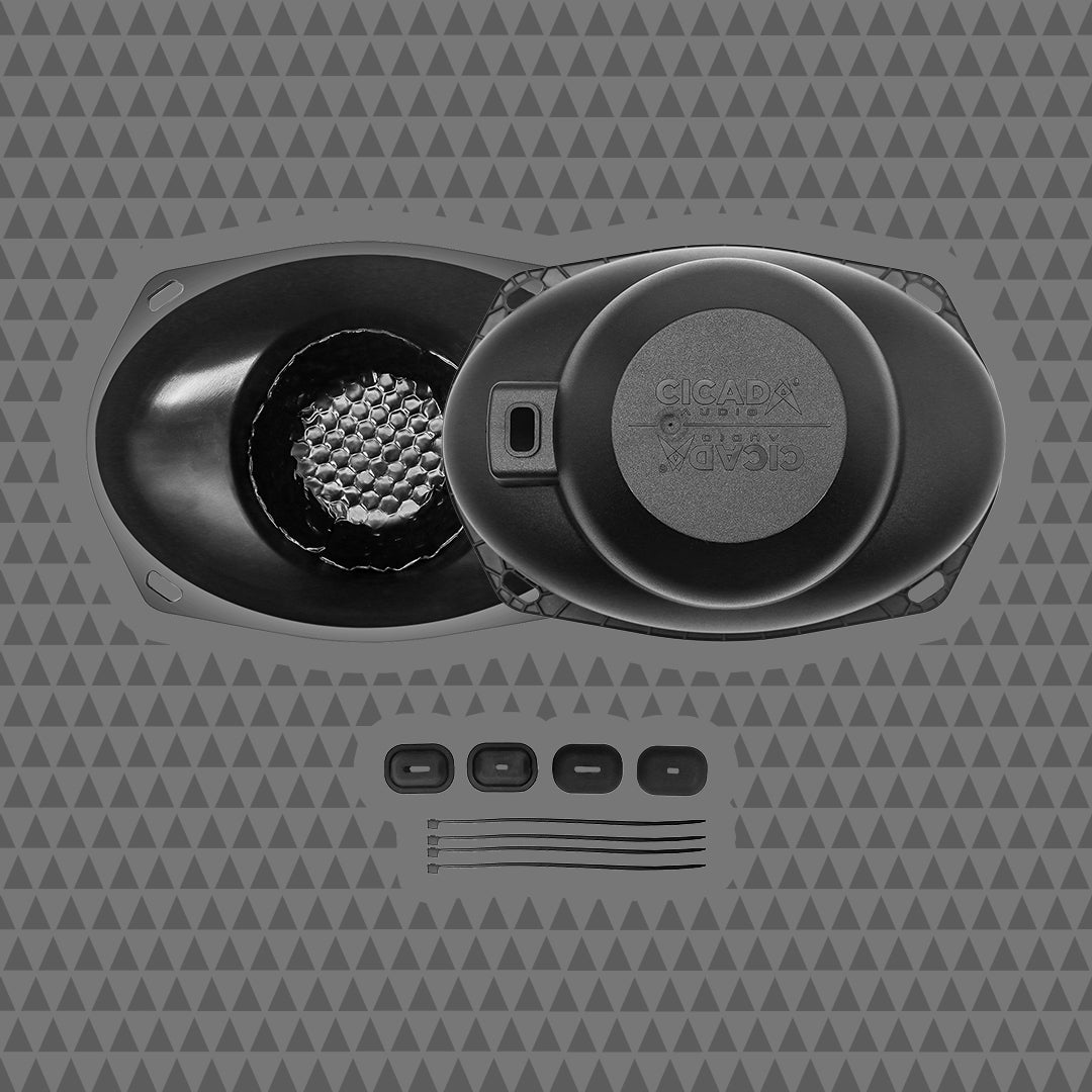 6X9-INCH MID-BASS COMPONENT SPEAKER KIT – 4Ω
