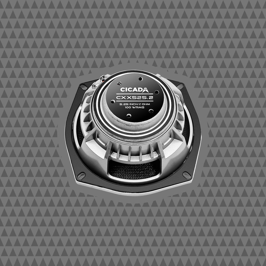 5.25-INCH PRO COAXIAL SPEAKERS – 2Ω