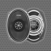 6×9-INCH PRO COAXIAL SPEAKERS – 2Ω
