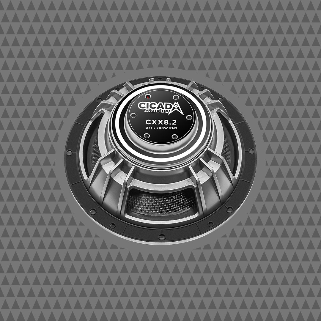 8-INCH PRO COAXIAL SPEAKERS – 2Ω