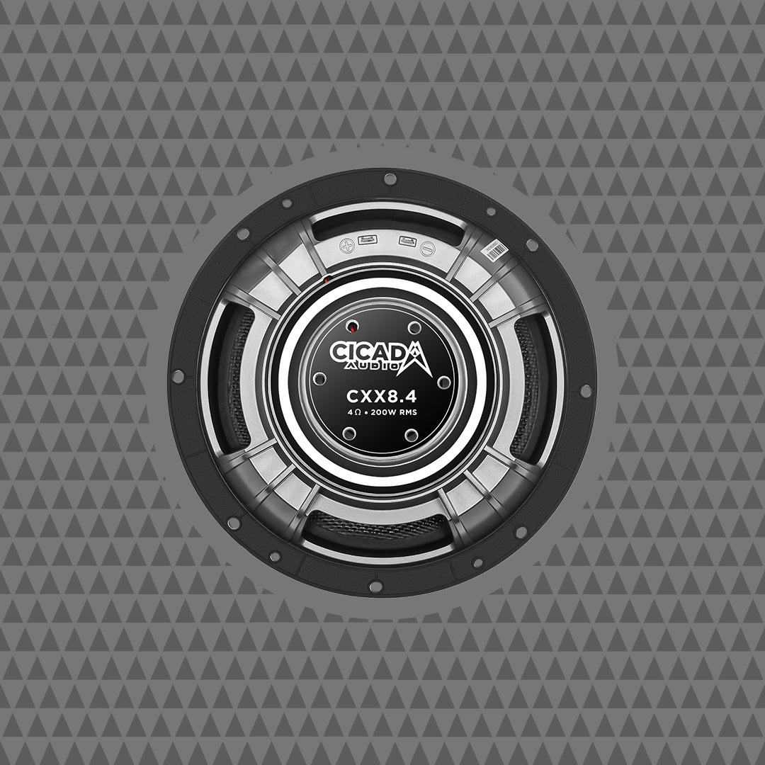 8-INCH PRO COAXIAL SPEAKERS – 4Ω