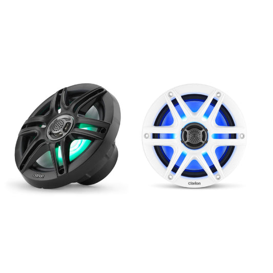 Clarion Marine Speakers CMS-651RGB-SWB