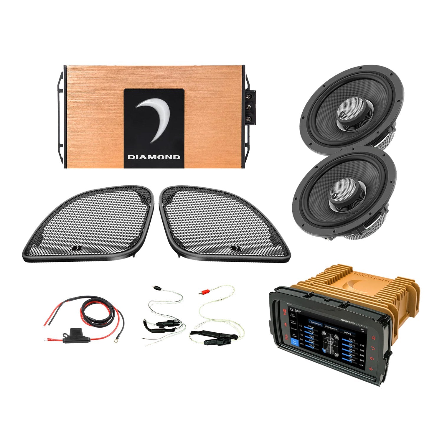 14 - 23 Harley Davidson® Road Glide 2-Speaker System - DA1423RGSP1R
