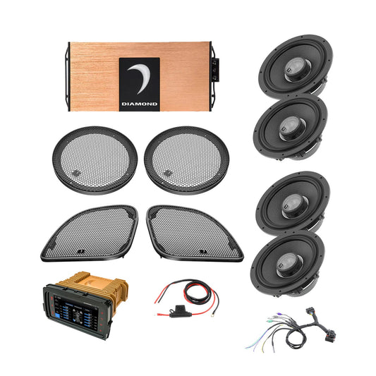 14 - 23 Harley Davidson® Road Glide 4-Speaker System - DA1423RGTP1R