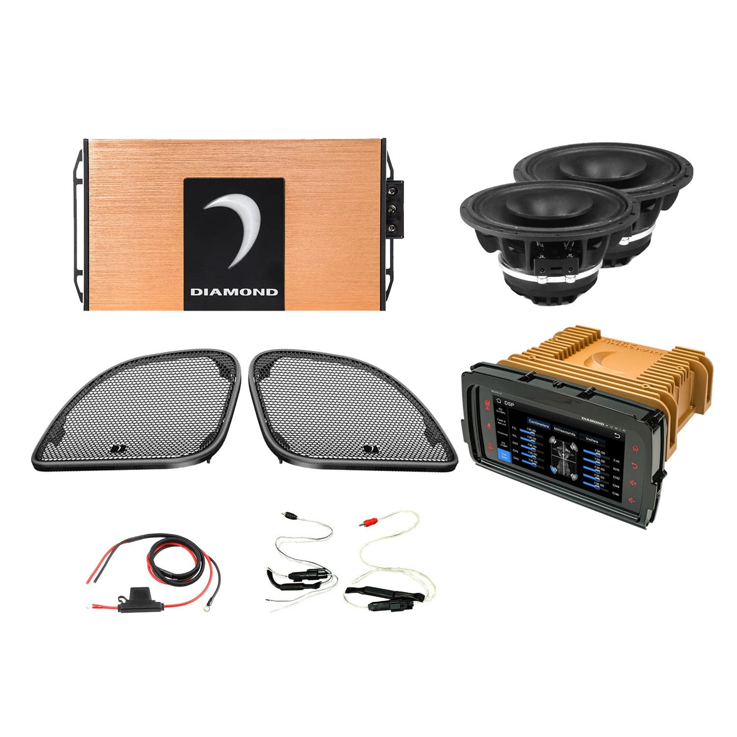 14 - 23 Harley Davidson® Road Glide 2-Speaker System - DA1423RGSP2R