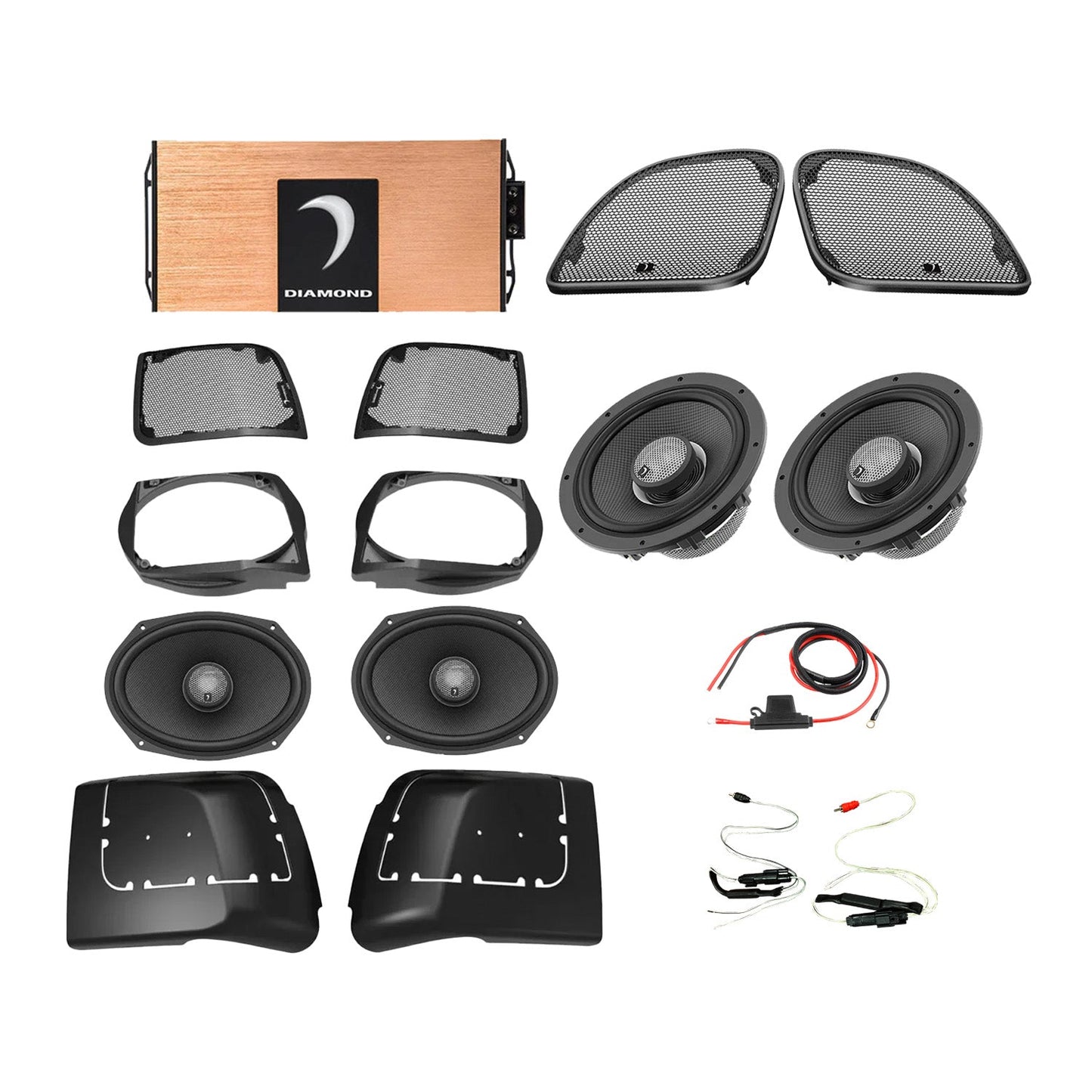 14 - 23 Harley Davidson® Road Glide 4-Speaker System - DA1423RGSP3