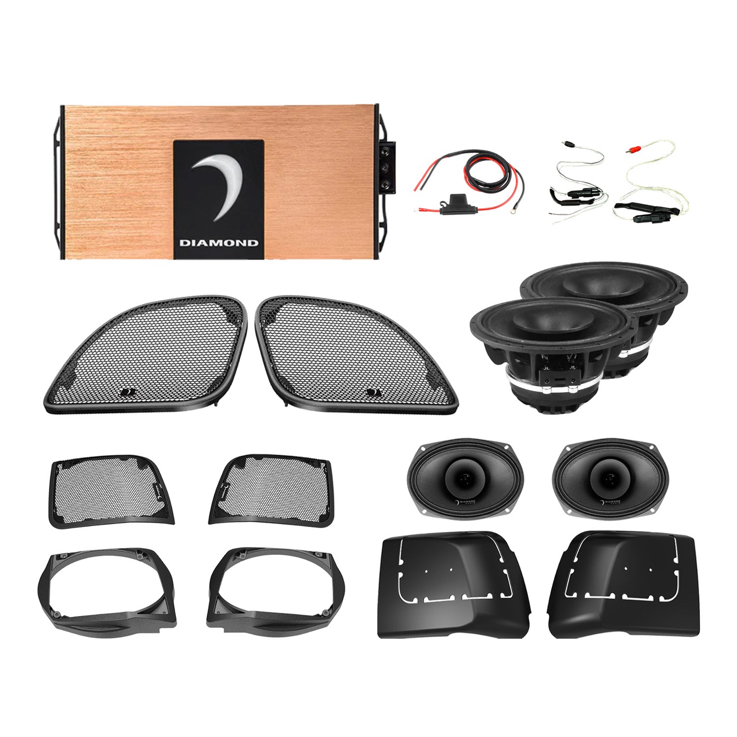14 - 23 Harley Davidson® Road Glide 4-Speaker System - DA1423RGSP4