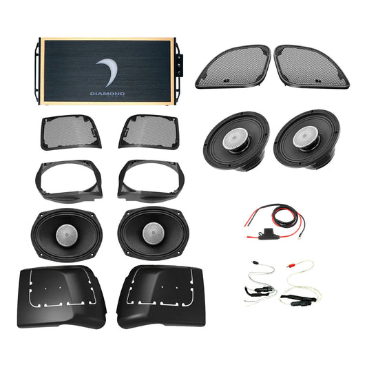 14 - 23 Harley Davidson® Road Glide 4-Speaker System - DA1423RGSP5