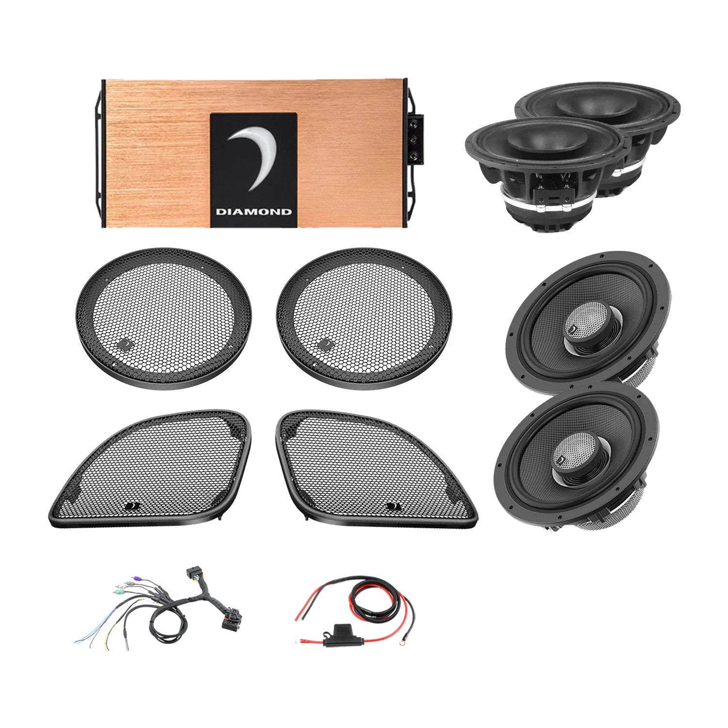 14 - 23 Harley Davidson® Road Glide 4-Speaker System - DA1423RGTP2