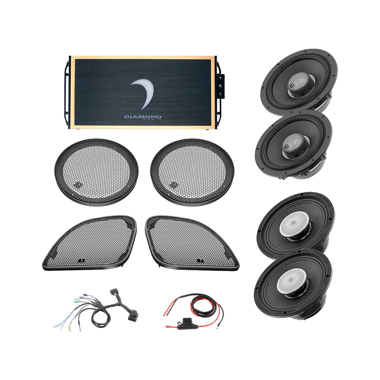 14 - 23 Harley Davidson® Road Glide 4-Speaker System - DA1423RGTP3