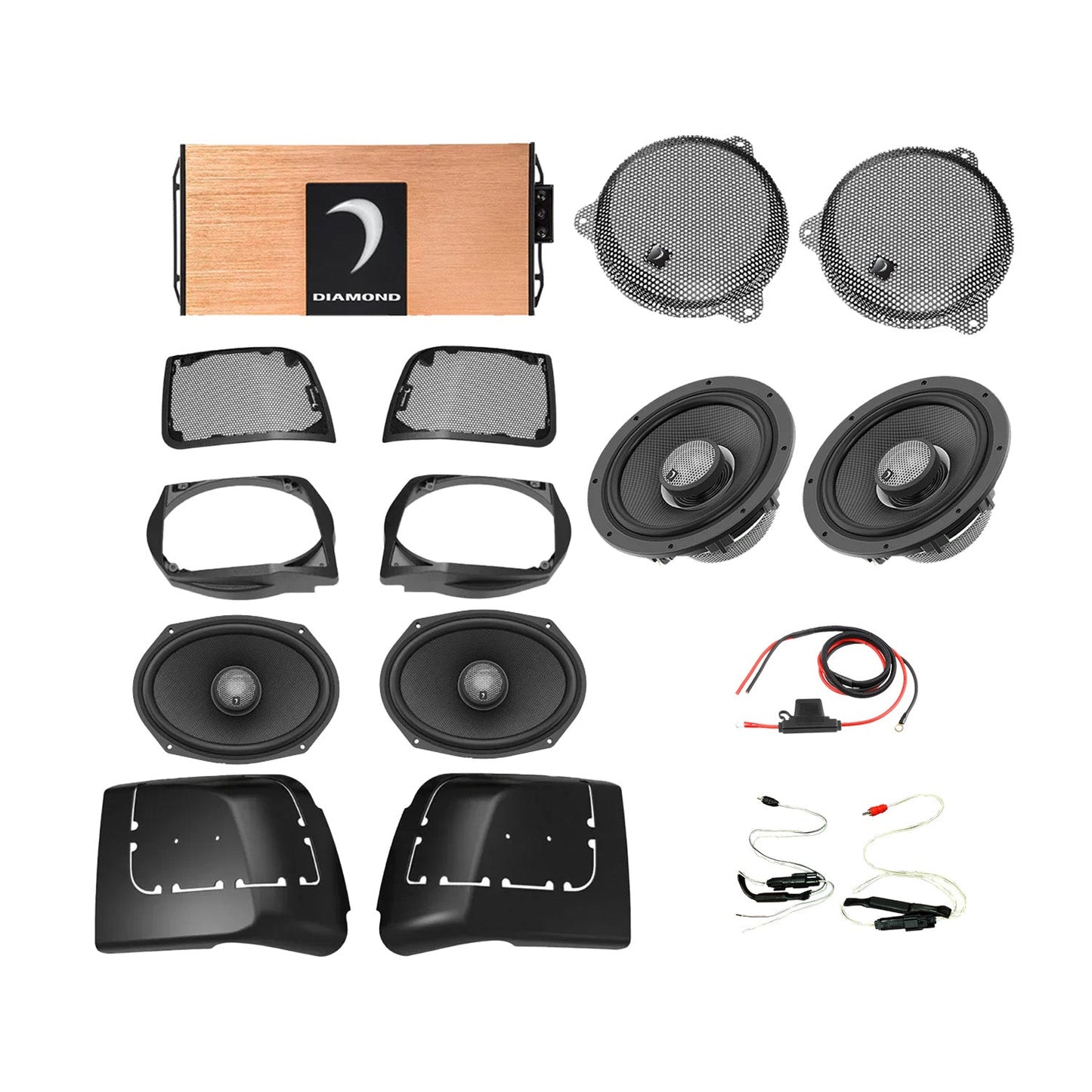 14 - 23 Harley Davidson® Street Glide 4-Speaker System - DA1423SGSP3