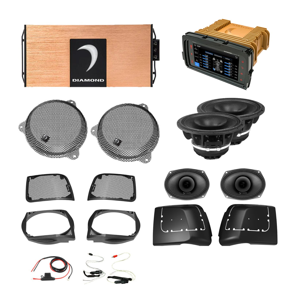14 - 23 Harley Davidson® Street Glide 4-Speaker System - DA1423SGSP4R