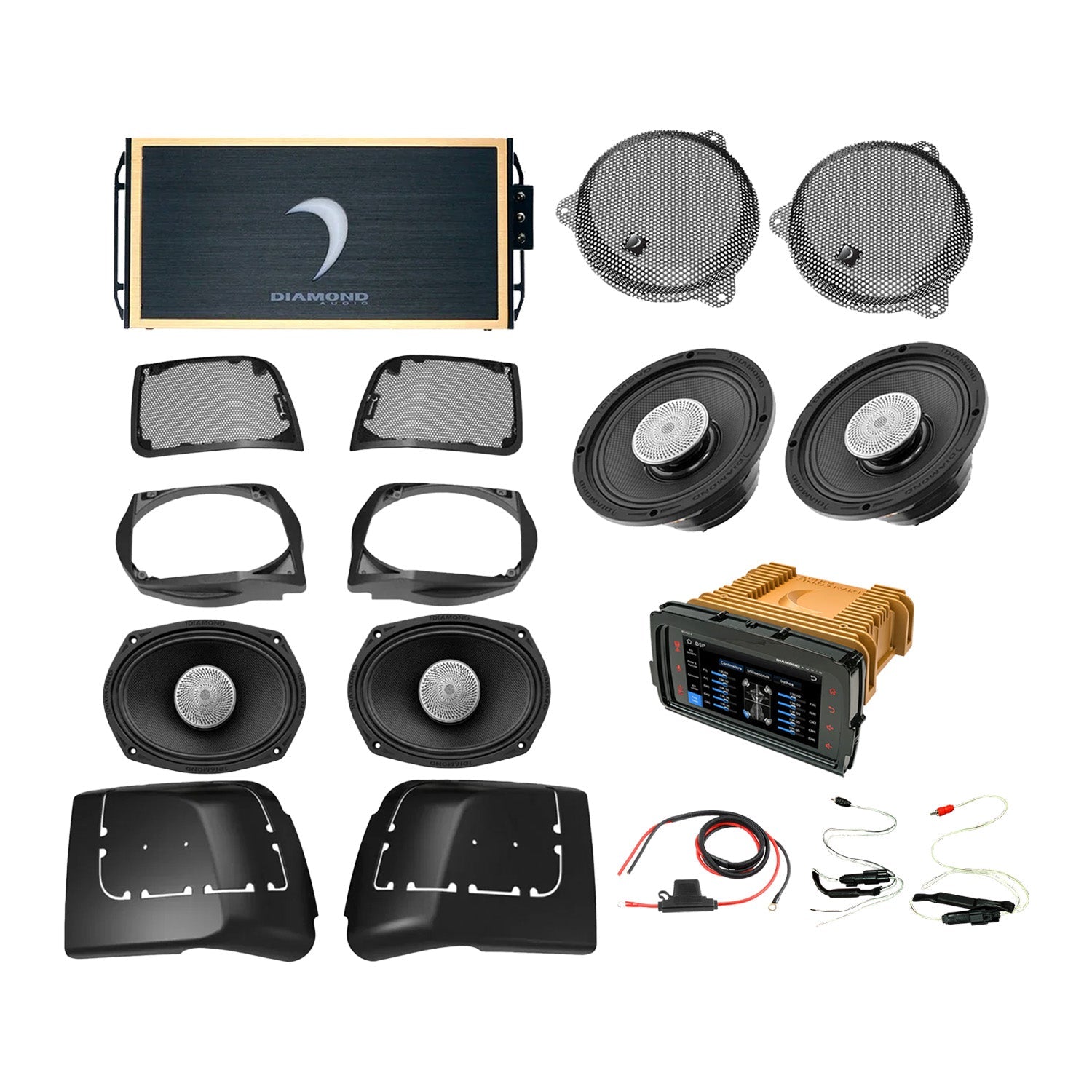 14 - 23 Harley Davidson® Street Glide 4-Speaker System - DA1423SGSP5R