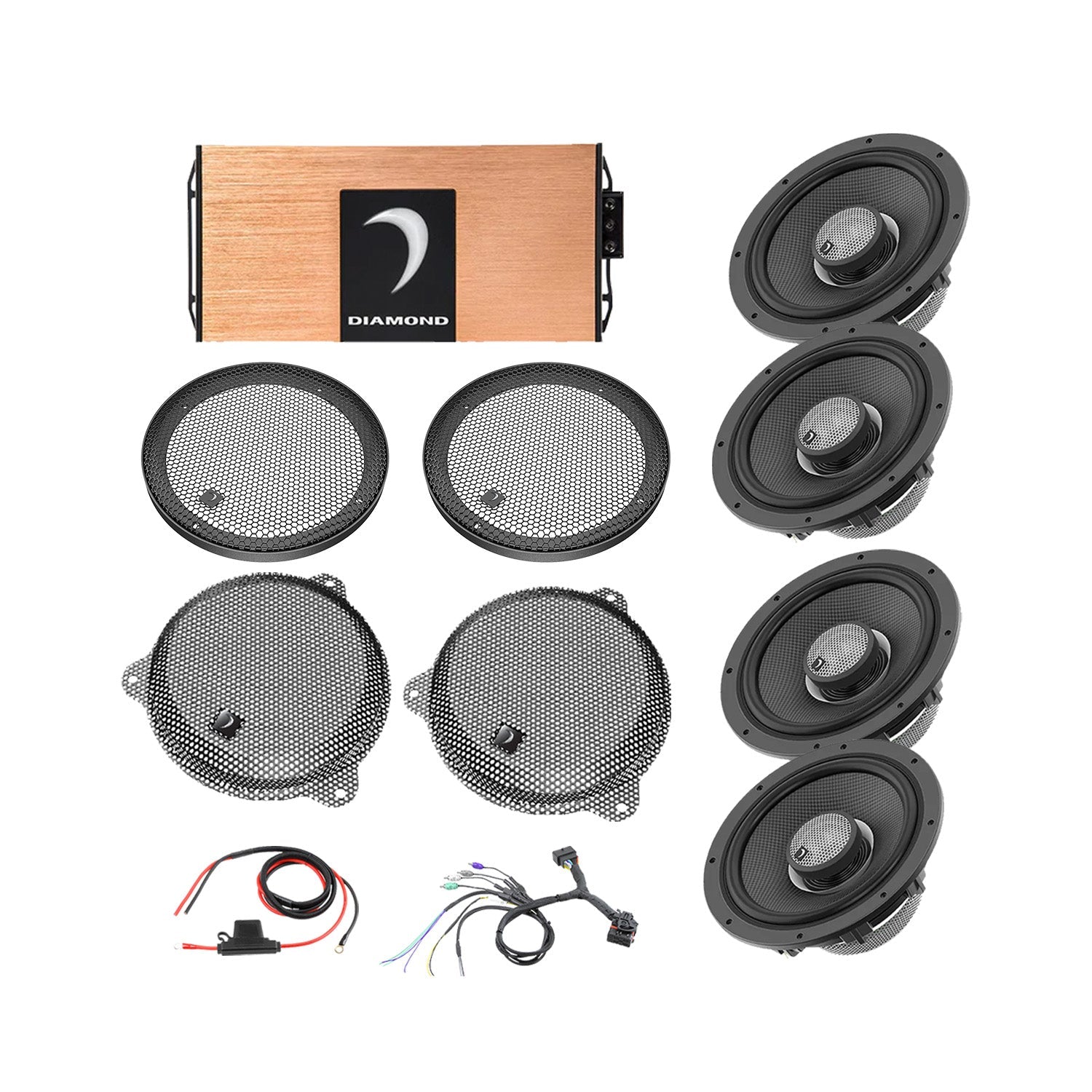 14 - 23 Harley Davidson® Street Glide 4-Speaker System - DA1423SGTP1
