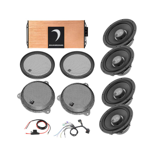 14 - 23 Harley Davidson® Street Glide 4-Speaker System - DA1423SGTP1