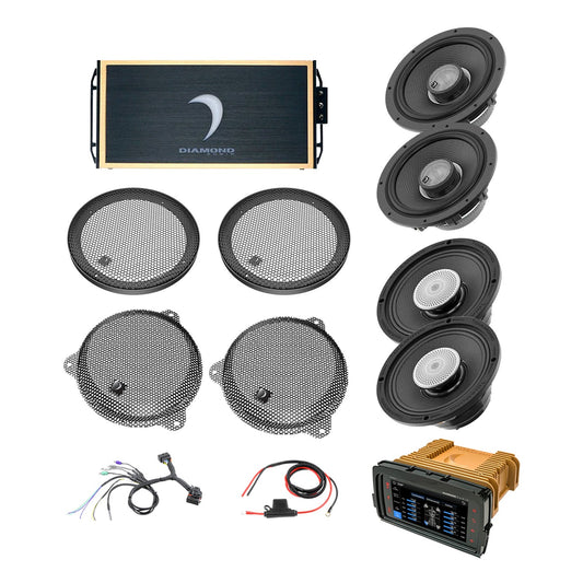 14 - 23 Harley Davidson® Street Glide 4-Speaker System - DA1423SGTP3R
