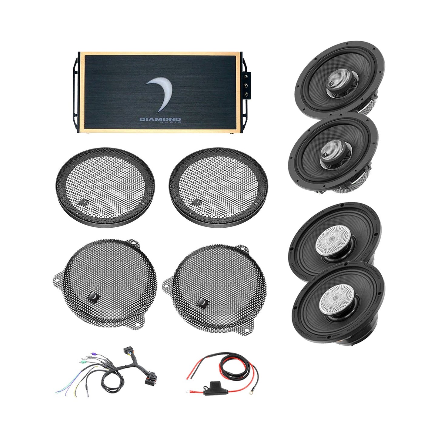 14 - 23 Harley Davidson® Street Glide 4-Speaker System - DA1423SGTP3