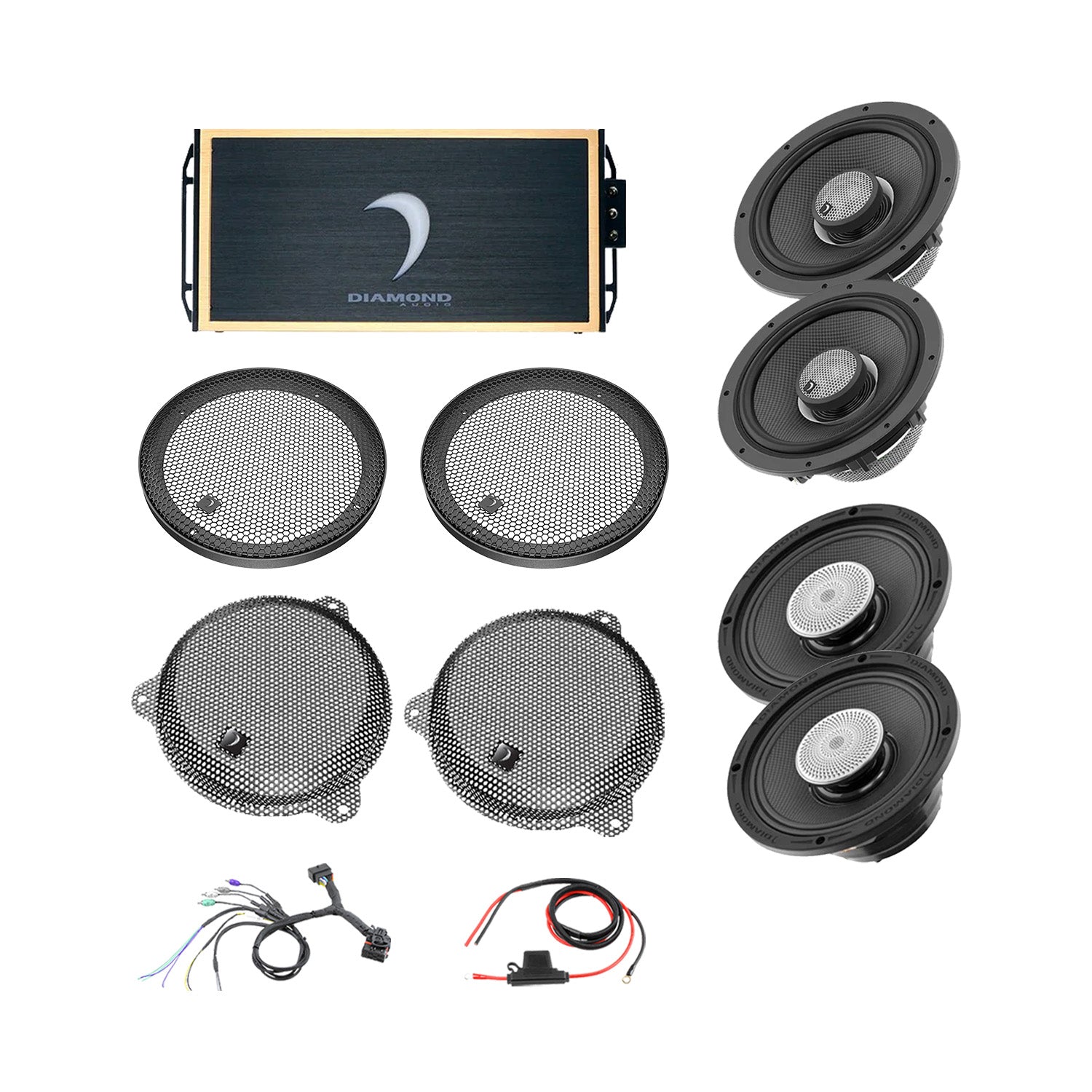 14 - 23 Harley Davidson® Street Glide 4-Speaker System - DA1423SGTP3