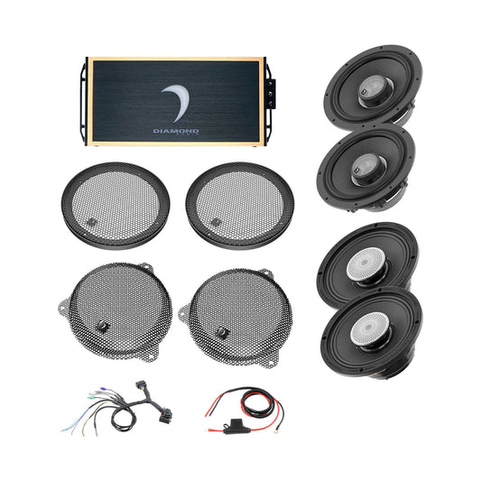 14 - 23 Harley Davidson® Street Glide 4-Speaker System - DA1423SGTP3