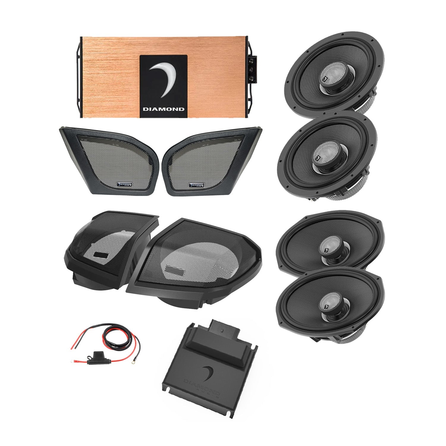 24+ Harley Davidson® Road Glide 4-Speaker System - DA24RGSP3