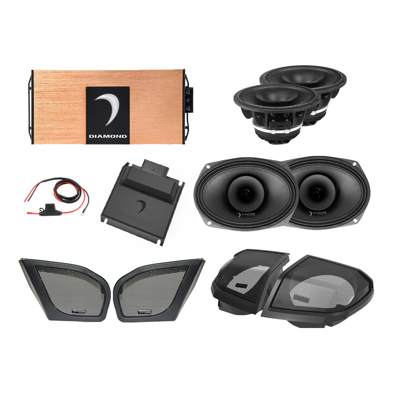 24+ Harley Davidson® Road Glide 4-Speaker System - DA24RGSP4