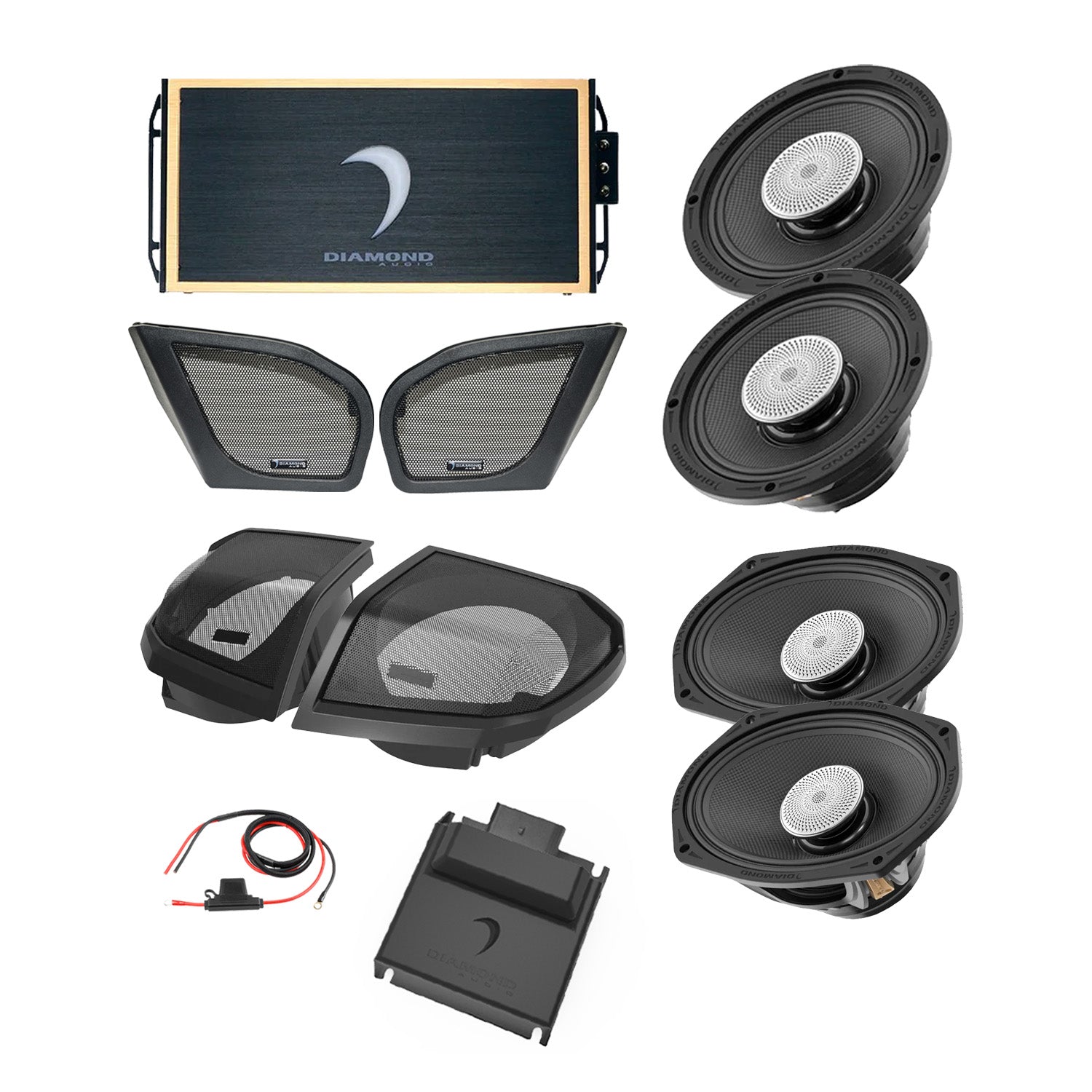 24+ Harley Davidson® Road Glide 4-Speaker System - DA24RGSP5