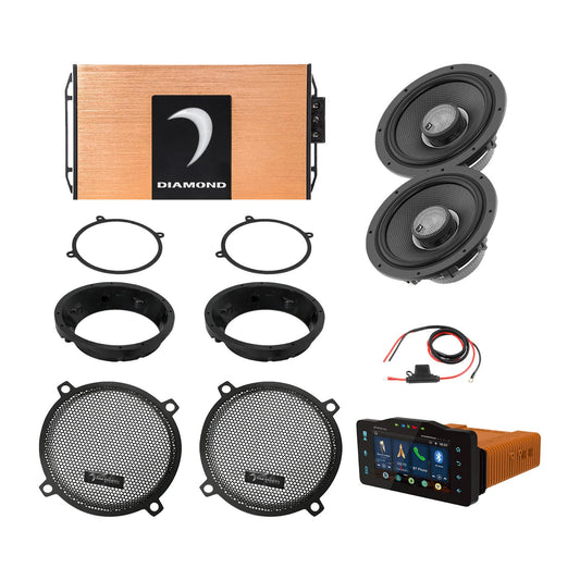 98 - 13 Harley Davidson® Street Glide 2-Speaker System - DA9813SGSP1R