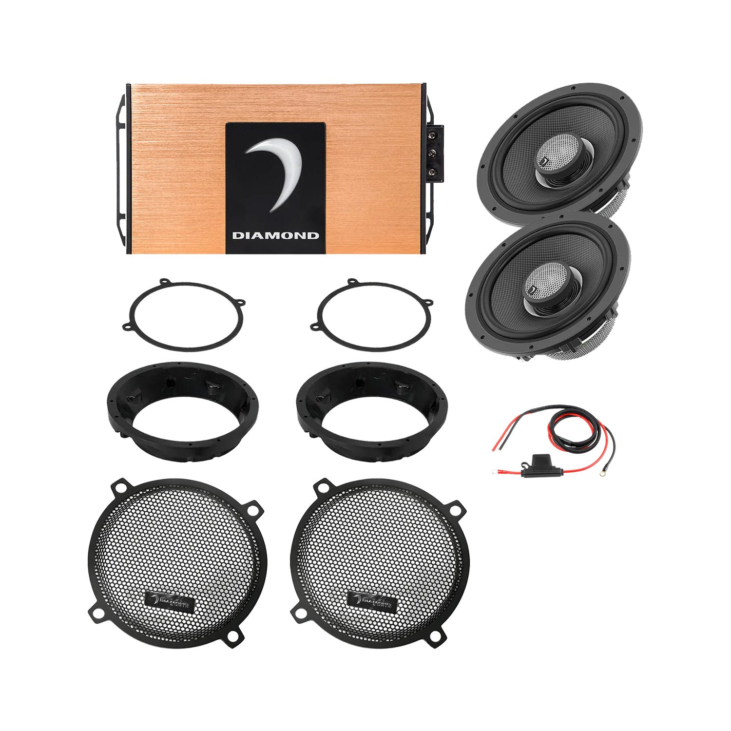 98 - 13 Harley Davidson® Street Glide 2-Speaker System - DA9813SGSP1