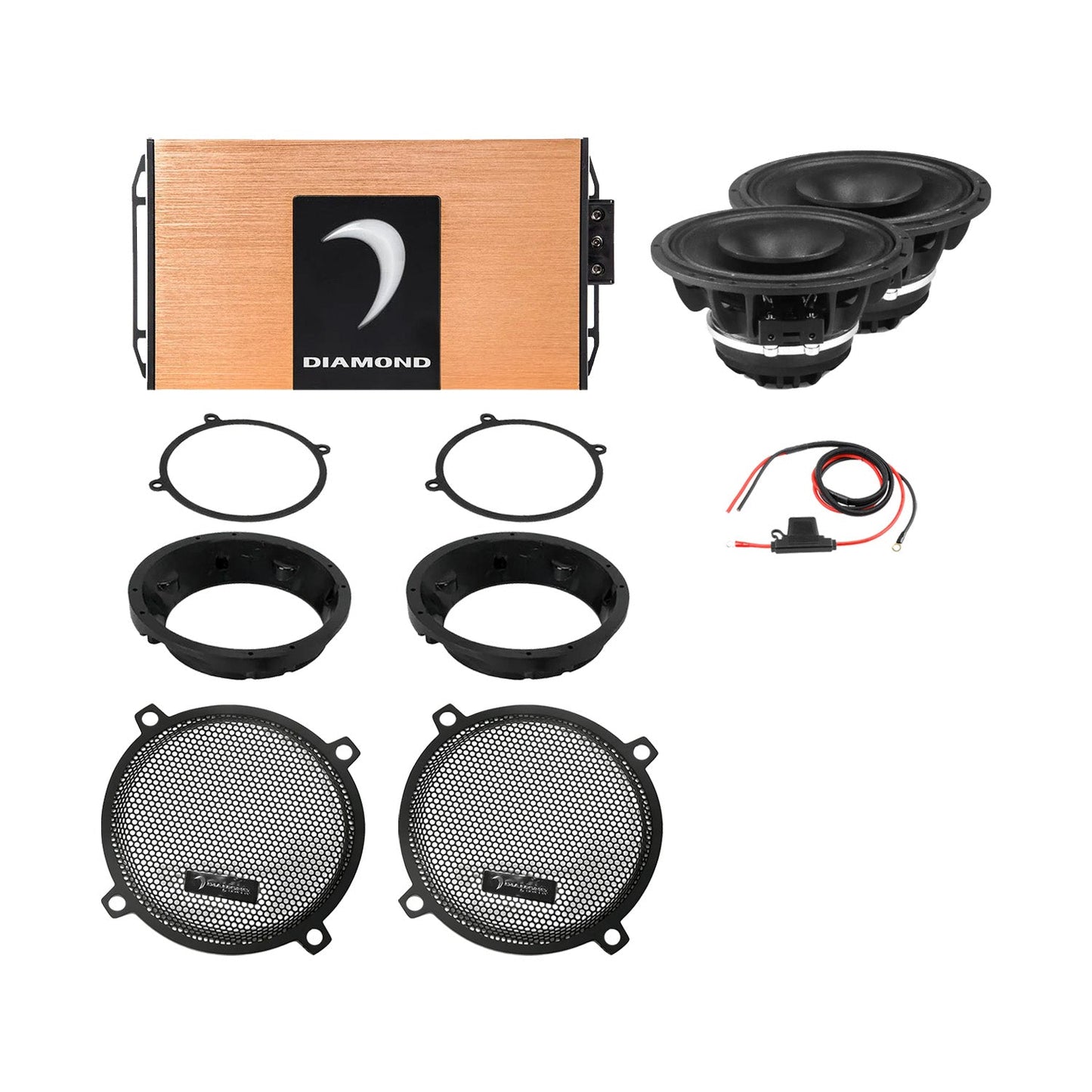98 - 13 Harley Davidson® Street Glide 2-Speaker System - DA9813SGSP2