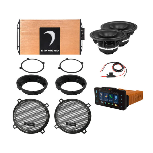 98 - 13 Harley Davidson® Street Glide 2-Speaker System - DA9813SGSP2R