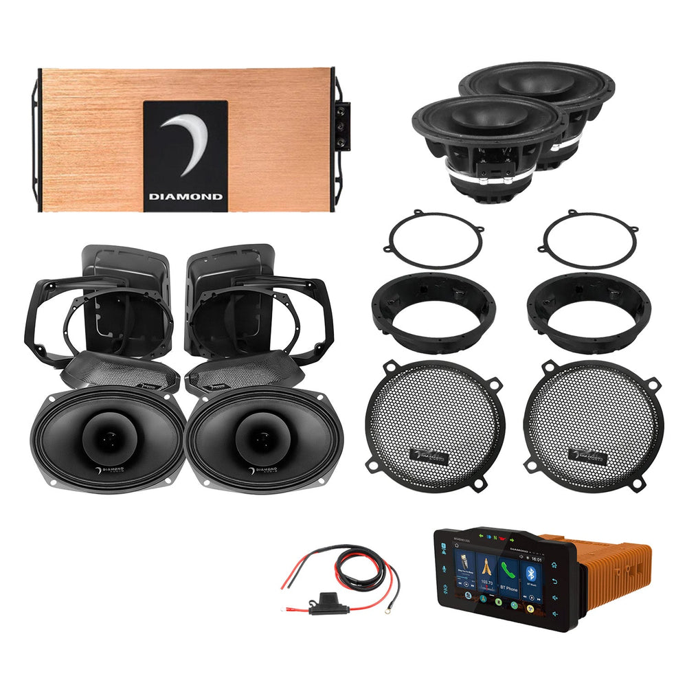 Diamond Audio Harley Davidson DA9813SGSP4R