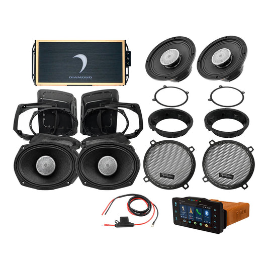 98 - 13 Harley Davidson® Street Glide 4-Speaker System - DA9813SGSP5R