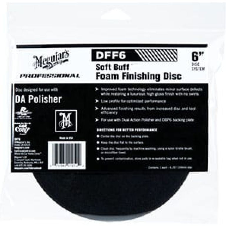 Meguiar's DA Foam Finishing Disc 6″ MEGDFF6