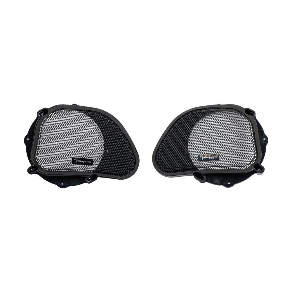 1998-2013 Harley Davidson® Road Glide Fairing Grills W/Diamond Logo (Pair) - DHDRG13