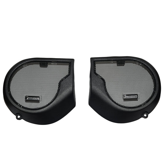 2024+ Street Glide/Ultra Bat Wing Fairing Speaker  Grills (Pair) - DHDSG24