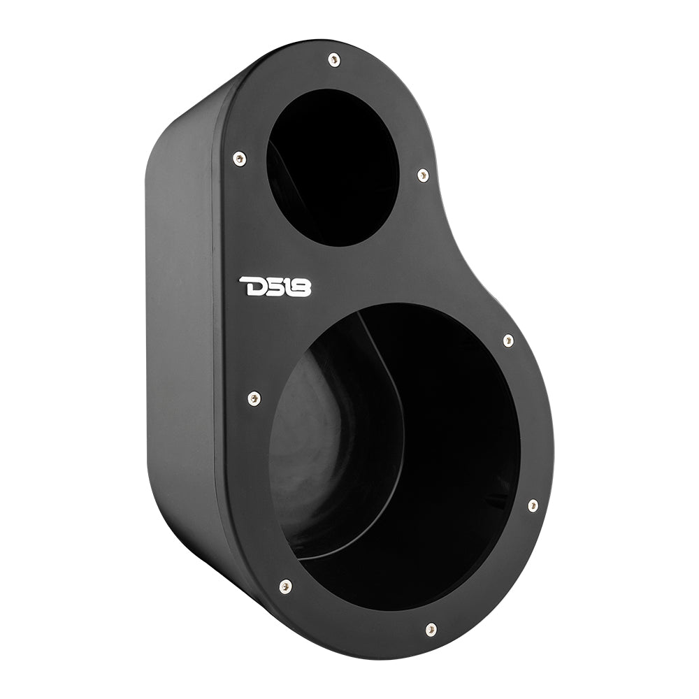 High Density Abs 2-Way Universal Pod 1 X 6.5" Loudspeaker and 1 x 1.5" Tweeter