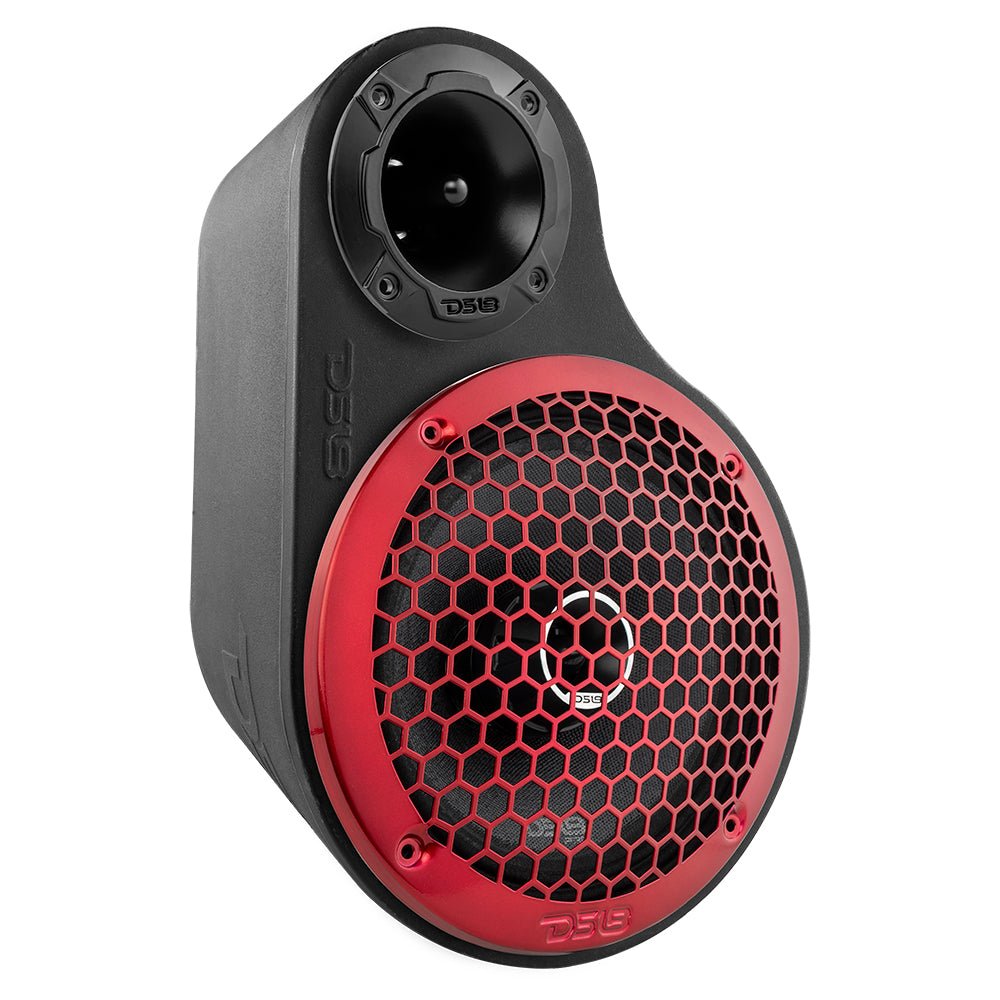 High Density Abs 2-Way Universal Pod 1 X 8" Loudspeaker and 1 X 3.78” Tweeter