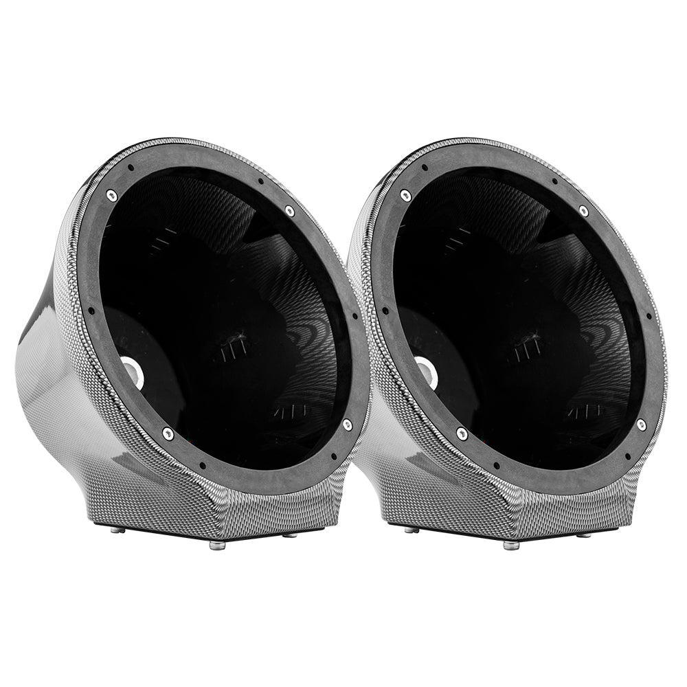 8” Universal Flat Mount Kick Panel Speaker Pod – Jet Skis, Jeeps, Motorcycles – RGB LED Lights