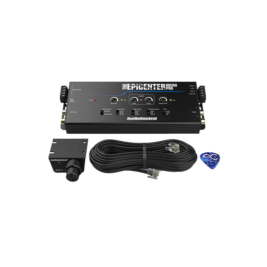The EPICENTER Micro PRO Bass Restoration Processor & Line Output Converter w/ACR-4 Remote