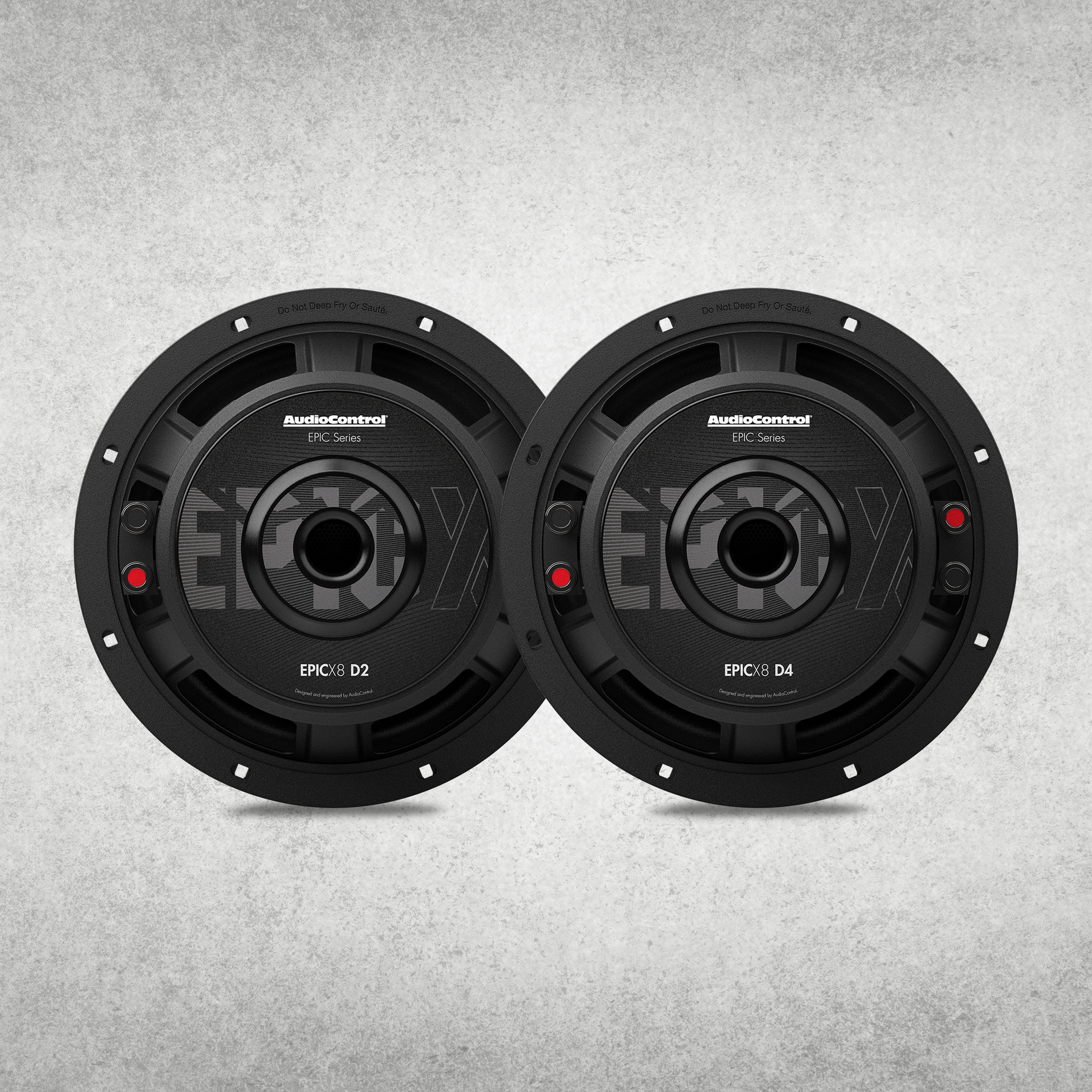EPICX Series 8" Dual Voice Coil Subwoofer, 400W RMS, Dual 2/4 Ohms
