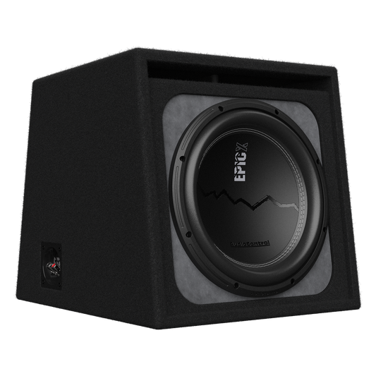 EPICX Series Loaded Vented Subwoofer Enclosure, 400W/500W RMS | 8" 10" 12"