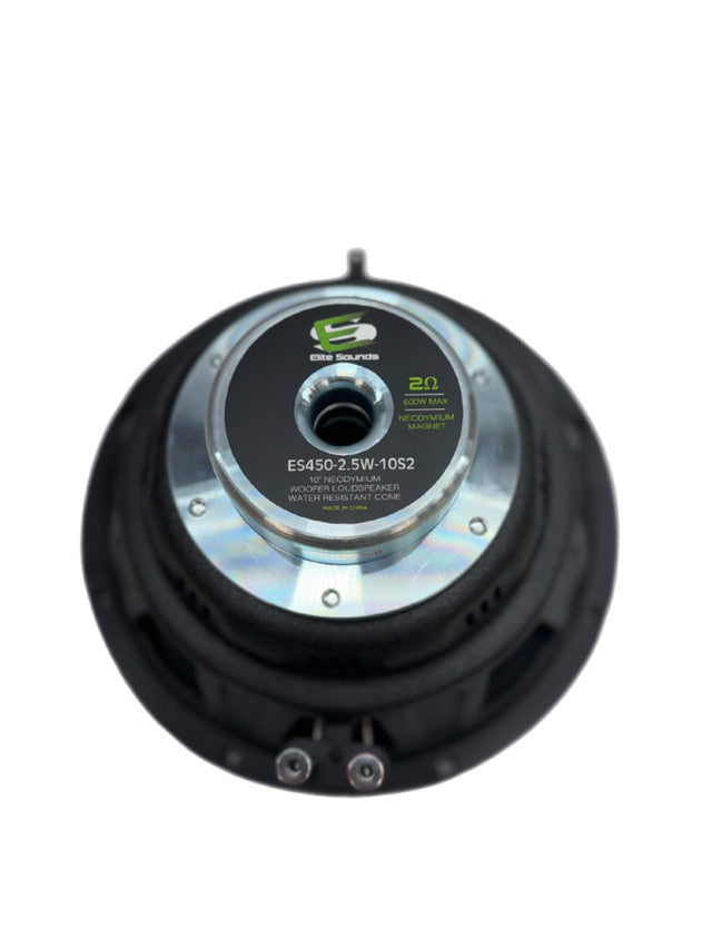 Elite Sounds Motorcycle Audio ES450-2.5W-10S2