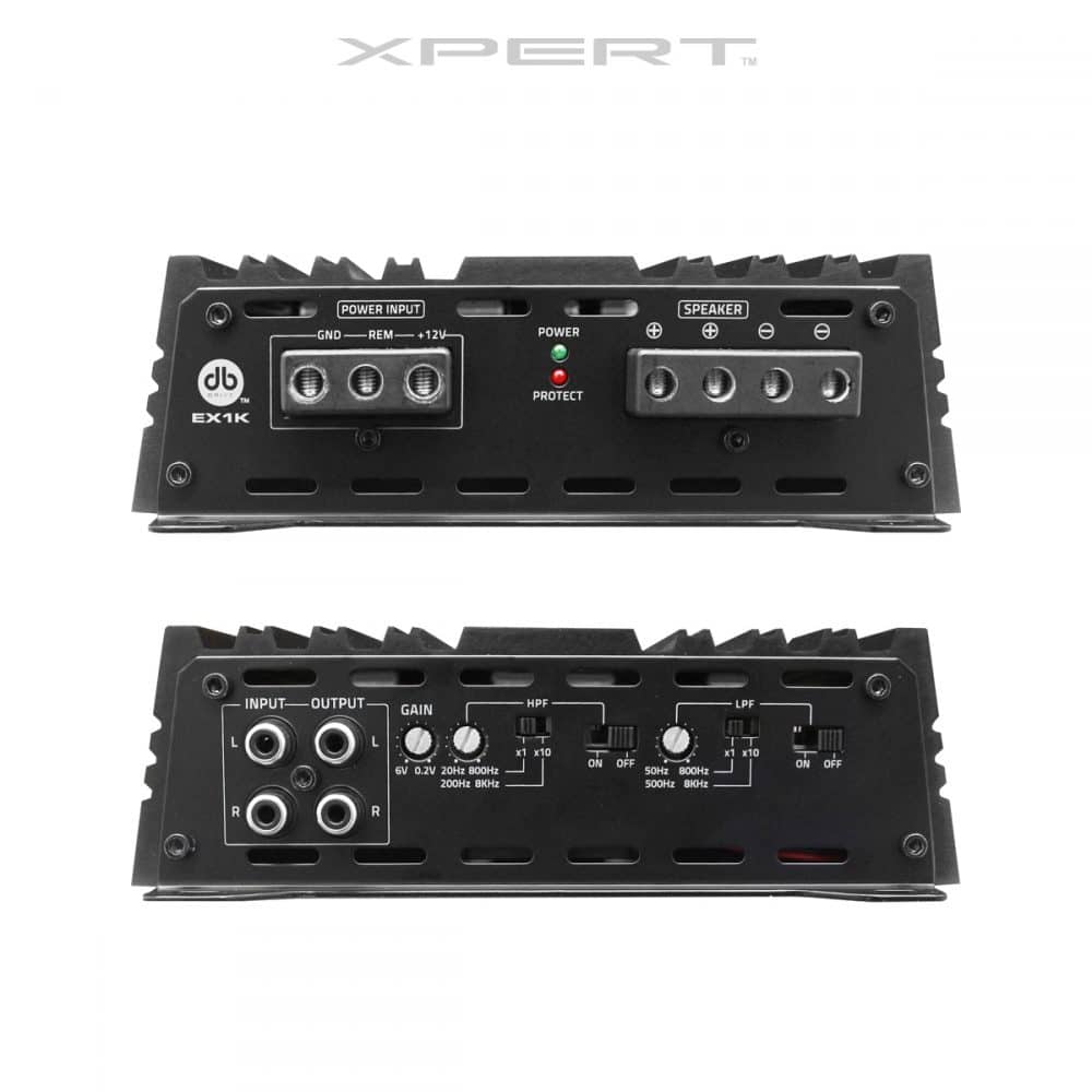 DB Drive Euphoria XPERT EX1K 1000 watt mono amp