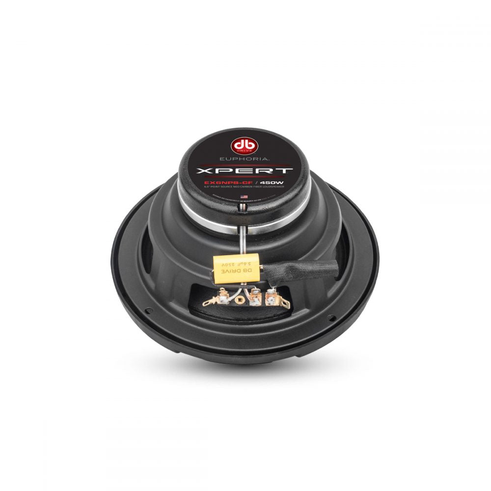 DB Drive Euphoria XPERT -﻿  EX6NPS-CF - 6.5″ Point Source NEO Carbon Fiber Loudspeaker
