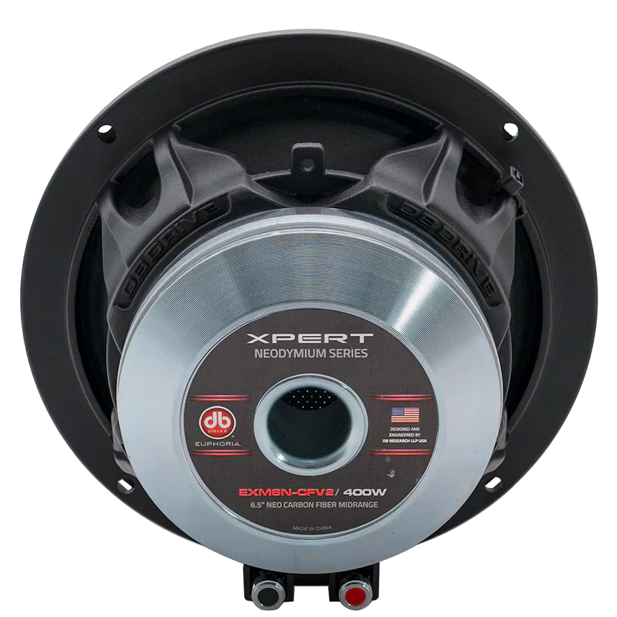 DB Drive Euphoria XPERT EXM6N-CFV2 6.5" NEO Carbon Fiber Midrange (single)