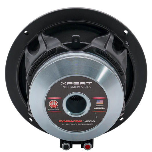 DB Drive Euphoria XPERT EXM6N-CFV2 6.5" NEO Carbon Fiber Midrange (single)
