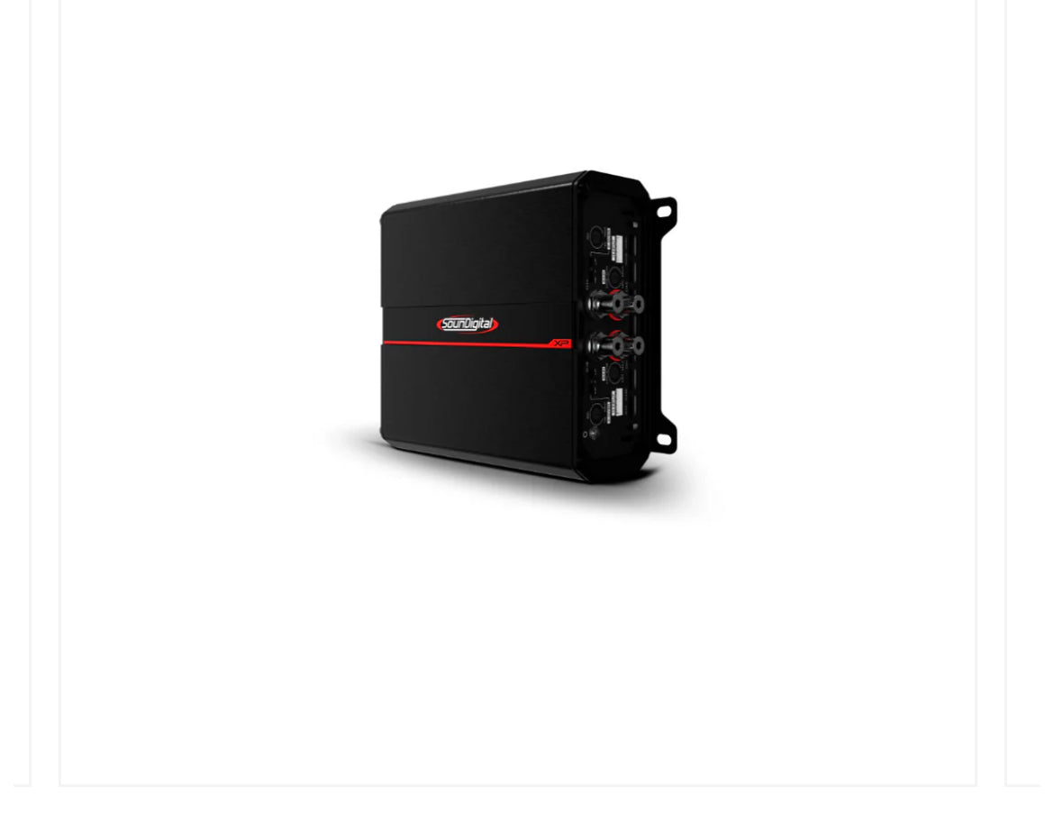 Soundigital 1200.4 XP - 2Ω or 4Ω Amplifier