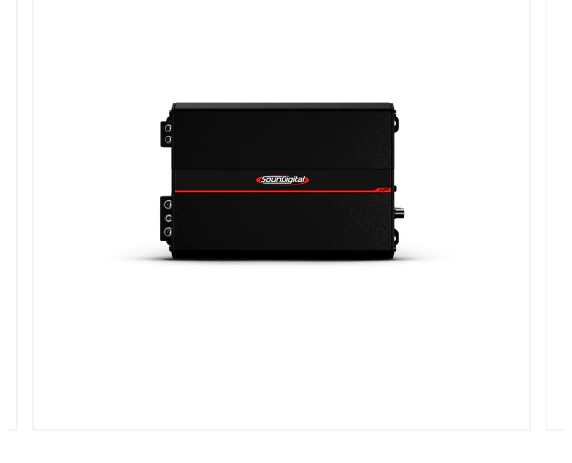 Soundigital 3000.1 XP - 2Ω or 1Ω Amplifier