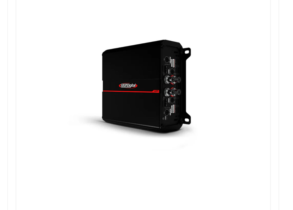 Soundigital 2400.4 XP - 2Ω or 4Ω Amplifier