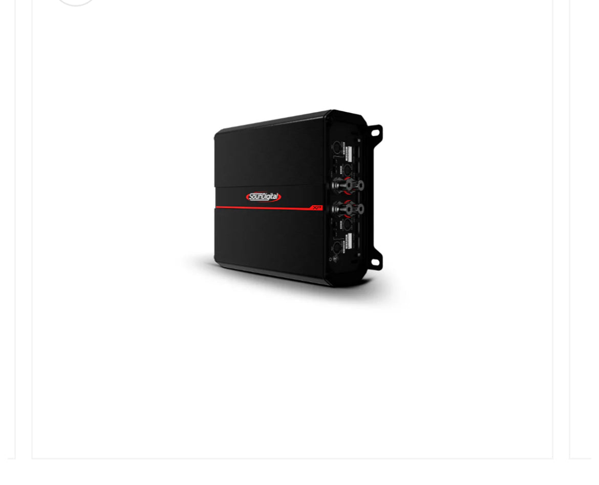 Soundigital 1200.4 XP - 2Ω or 4Ω Amplifier
